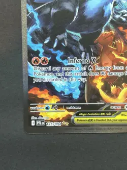 Mega Charizard X ex 125/094 Phantasmal Flames Pokemon Card (From Prerelease) - Image 5