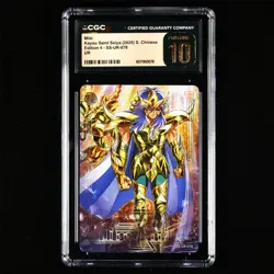 CGC Pristine 10 KAYOU 2025 Saint Seiya CCG Card SS-UR-078 Milo - Image 1