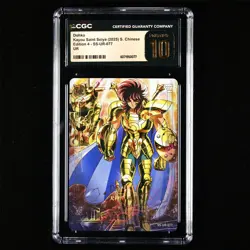 CGC Pristine 10 KAYOU 2025 Saint Seiya CCG Card SS-UR-077 Dokho - Image 1