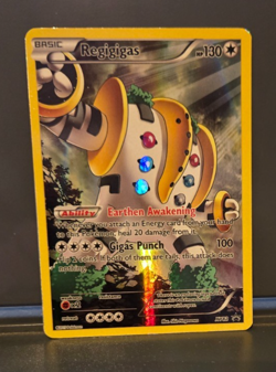 Pokemon Regigigas XY82 Full Art Black Star Holo Promo Card-NM - Image 1