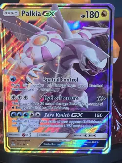 Pokemon TCG Palkia GX Ultra Prism 2018 101/156 Rare Card - Image 2