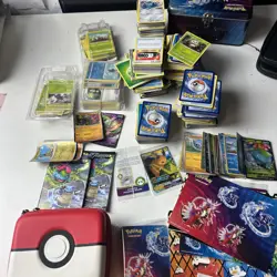 Pokemon Cards TCG Bundle / Joblot Card Collection Binder Tin Holo Rev Bulk Set - Image 1