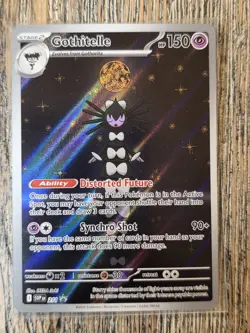 Gothitelle SVP211 White Flare Black Star Promo Pokemon Card Mint - Image 1