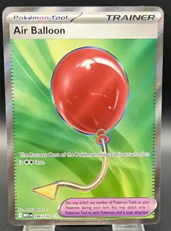 Air Balloon 166/132 Full Art Mega Evolution Pokemon Card TCG - Image 1