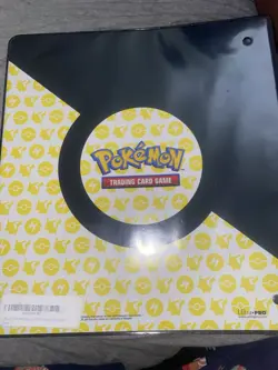 ULTRA PRO Pokemon Pikachu 3 Ring Binder Card Holder with Sleeves Cards Nidoking - Image 5
