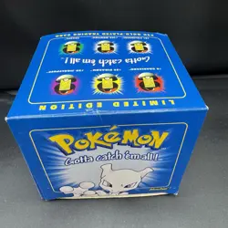 Vintage 1999 Pokemon Burger King 23k Gold Plated Trading Card Mewtwo Blue Sealed - Image 2