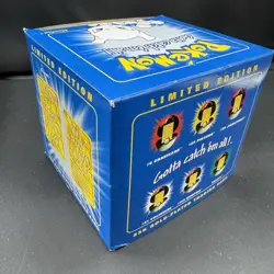 Vintage 1999 Pokemon Burger King 23k Gold Plated Trading Card Mewtwo Blue Sealed - Image 5