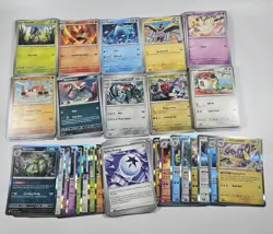 Pokemon Journey Together 99% Complete Comm/Uncomm/Holo Rare Set ( 141/143 Cards) - Image 1