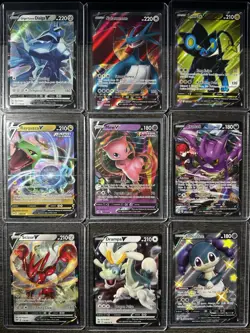 Pokemon TCG 27 CARD - V / FULL ART LOT - Pack To Sleeve To Toploader - NM-M ENG - Image 1