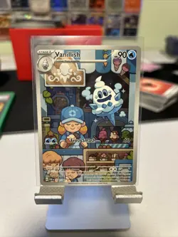Pokemon TCG Vanillish Paradox Rift 190/182 Full Art Illustration Rare Card - Image 1
