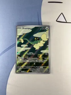 Drampa 184/162 Illustration Rare Full Art Pokemon Card Temporal Forces NM/M - Image 1