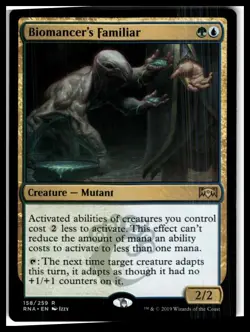 Ravnica Allegiance #158 Biomancer's Familiar - Image 1