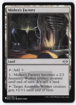 Mishra's Factory (MH2) U The List Reprints 302/303 NM - Image 1