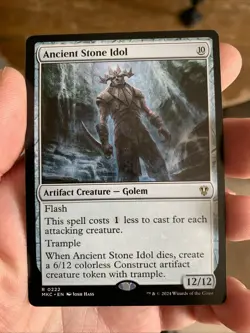 Ancient Stone Idol [Murders at Karlov Manor Commander] Magic MTG - Image 1