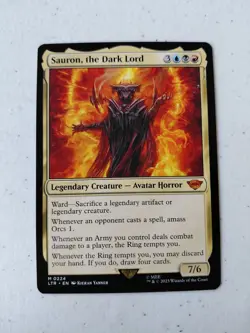 MTG - Sauron, the Dark Lord - Lord of the Rings: Tales of Middle Earth #d189 - Image 1