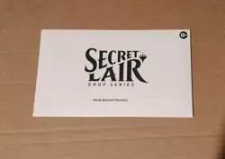 MTG Secret Lair Hard-Boiled Thrillers Non-Foil Edition SEALED - Image 1