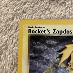 Rocket's Zapdos Celebrations: Classic Collection 15/132 Pokemon TCG Holo - Image 3