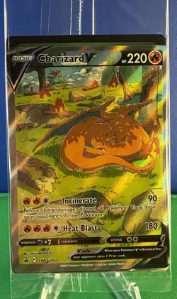 Pokemon TCG Charizard UPC Sealed Promos All 3 SWSH260 SWSH261 SWSH262 - Image 1