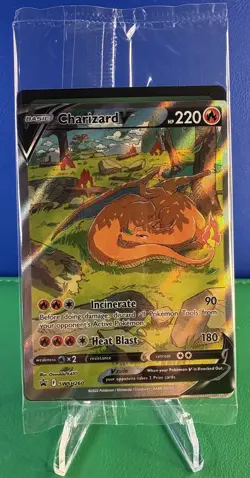 Pokemon TCG Charizard UPC Sealed Promos All 3 SWSH260 SWSH261 SWSH262 - Image 2