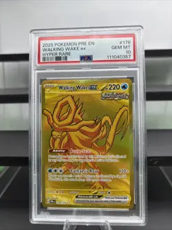 PSA 10 Walking Wake Ex 178/131 Pokemon Prismatic Evolutions Holo - Image 1