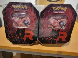 Pokemon Team Rocket Tin Bundle - Mewtwo x2, Brand New & Sealed ✅ - Image 2