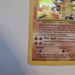 Pokemon TCG Charizard 4/102 Base Set Holo 1999 - Image 5