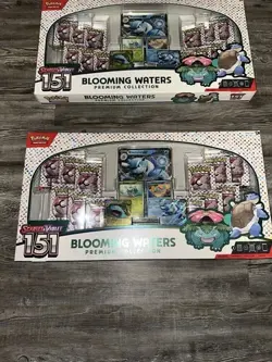 (New/Sealed) Pokemon TCG 151 Blooming Waters Premium Collection Factory Lot Of 2 - Image 3