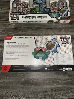 (New/Sealed) Pokemon TCG 151 Blooming Waters Premium Collection Factory Lot Of 2 - Image 4
