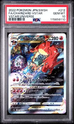 Pokemon Charizard Vstar #212, Secret Art Rare, Vstar Universe, PSA 10!!! - Image 1