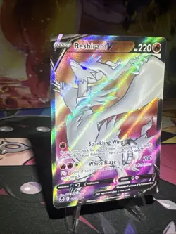 Pokemon Reshiram V (Full Art) Ultra Rare SWSH12: Silver Tempest 172/195 NM Holo - Image 3