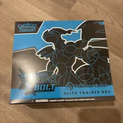 Pokemon Center Black Bolt Elite Trainer Box ETB⚡ SEALED - Image 1