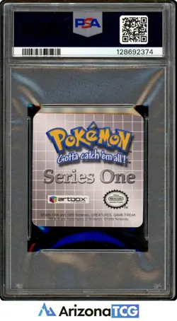 Pokemon 1999 Action Flipz Charmander Charmeleon Charizard #2 Series One PSA 7 - Image 2