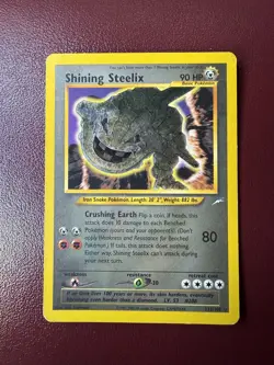 Pokemon Shining Steelix Neo Destiny 112/105 - Image 1