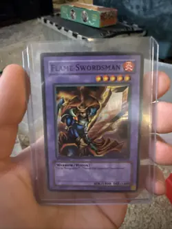 Flame Swordsman LOB-003 The Legend of Blue Eyes White Dragon 1st Edition - Image 1