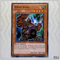 Scrap Kong - EXVC-EN032 - Common 1st Edition Yugioh - Image 1