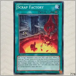 Scrap Factory - PRIO-EN066 - Common 1st Edition Yugioh - Image 1