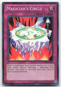 Yu-Gi-Oh TCG #LCYW-EN100 Magician's Circle Super Rare LP - Image 1