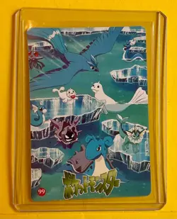 ASH MISTY SQUIRTLE PIKACHU Vending Machine Prism Sticker 2000 - Pokemon Card NM - Image 2