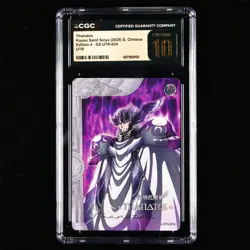 CGC Pristine 10 KAYOU 2025 Saint Seiya CCG Card SS-UTR-024 Thanatos - Image 1