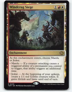 Windcrag Siege #235 Magic the Gathering Card - Image 1