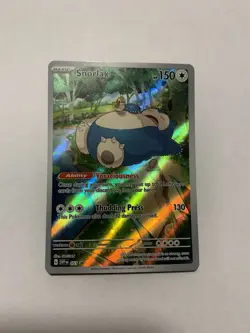 Pokemon TCG Snorlax Promo Card 051 SV Scarlet & Violet Near Mint Condition - Image 1
