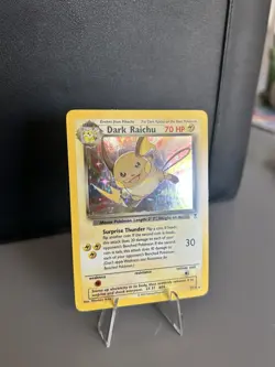 Pokemon TCG Dark Raichu Holo Card 7/110 WOTC Legendary Collection NM - Image 3