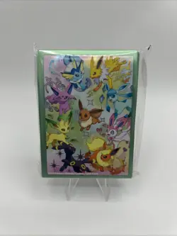 Pokemon TCG Prismatic Evolutions Eevee Elite Trainer Box Card Sleeves New - Image 1