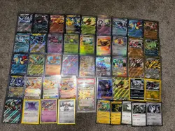 Pokemon TCG 45 Card Lot w 151 SIR ALAKAZAM, PSA GRADED SLAB, Full Art & More! - Image 1