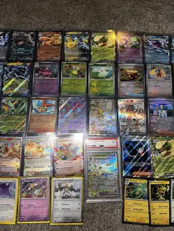Pokemon TCG 45 Card Lot w 151 SIR ALAKAZAM, PSA GRADED SLAB, Full Art & More! - Image 3