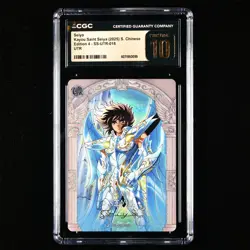 CGC Pristine 10 KAYOU 2025 Saint Seiya CCG Card SS-UTR-018 Seiya - Image 1