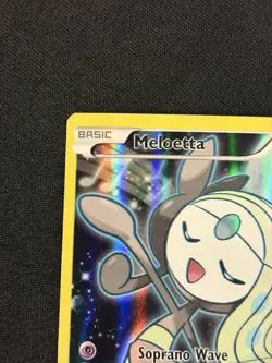Meloetta XY120 XY Generations Mytical BLACK STAR Promo Pokemon Card - Image 2