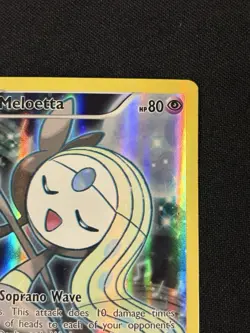 Meloetta XY120 XY Generations Mytical BLACK STAR Promo Pokemon Card - Image 3