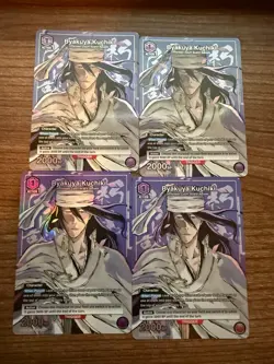 UNION ARENA Byakuya Kuchiki UA04NC/BLC-3-006 BLEACH New card selection SP x4 - Image 1