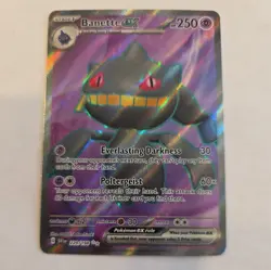 Pokemon Cards Banette ex 229/198 Secret Rare Scarlet & Violet Base - (NM) - Image 1